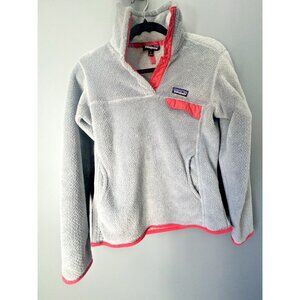 Patagonia Women’s Re-Tool Snap-T Fleece Pullover Gray Size S Pre-Owned